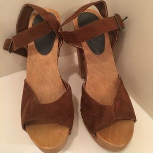 Wooden clogs